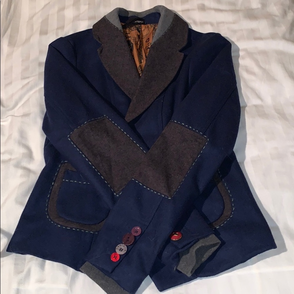Navy blazer desigual